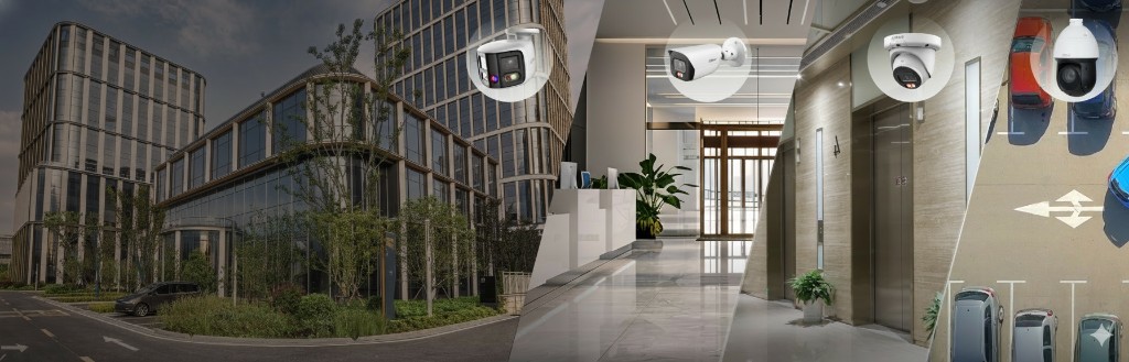 Cámaras de seguridad para oficinas, accesos, elevadores y estacionamientos